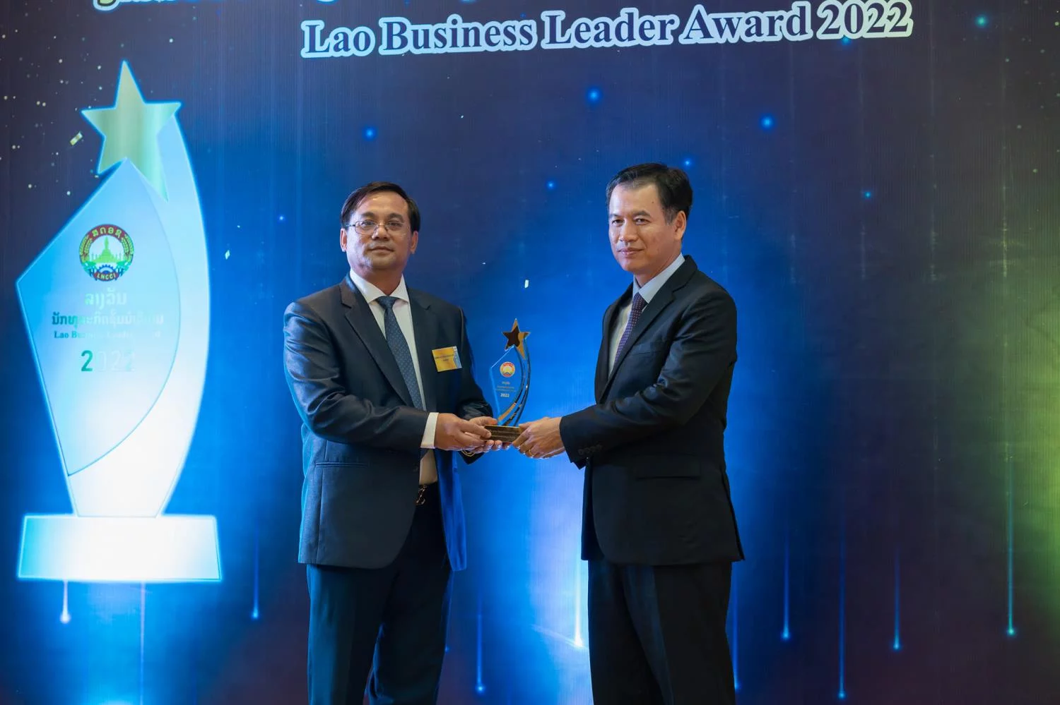 Lao Telecom receives Lao Top Business Awards 2022